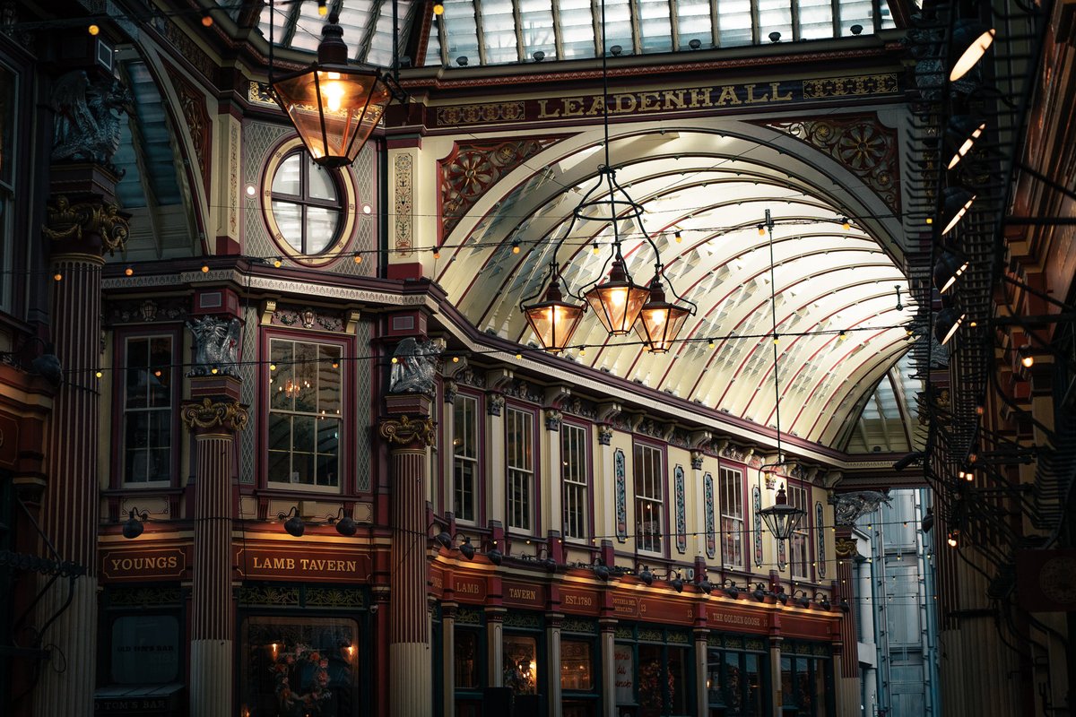 Gorgeous piece of architecture - Leadenhall Market
