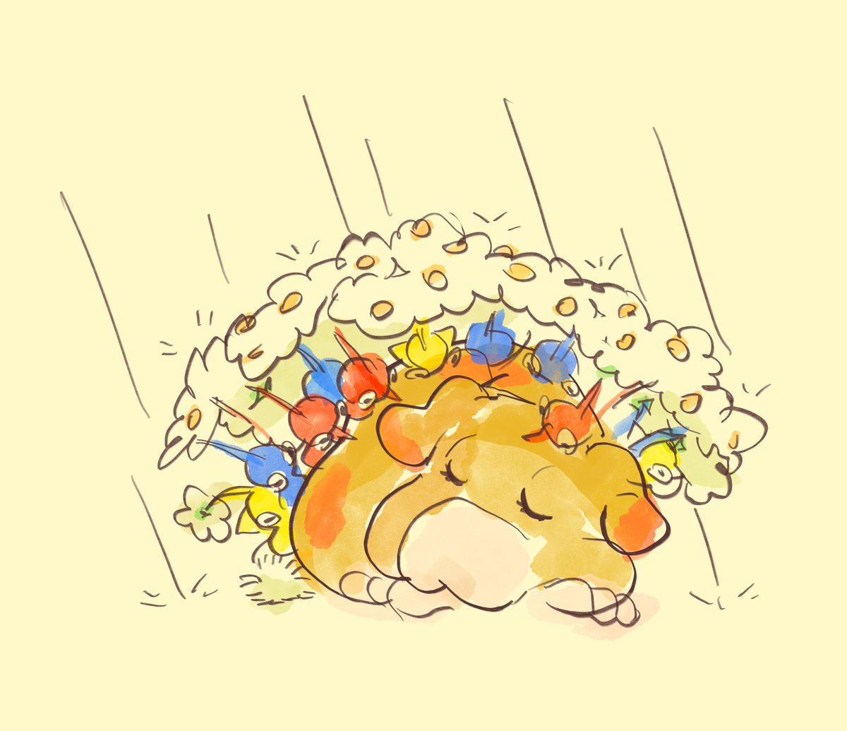 jasonlupas's tweet photo. I like when Pikmin be a walking flower field https://t.co/5s2vBDkdR7