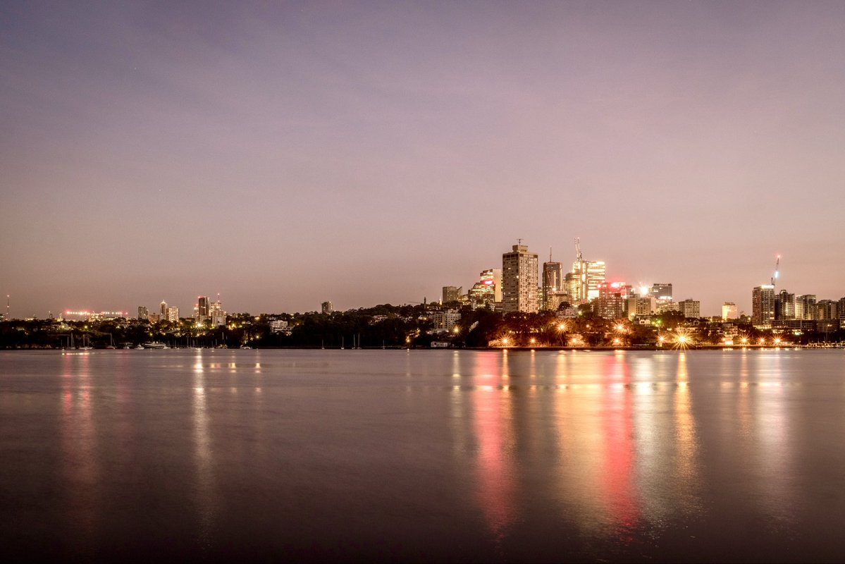 tim ritchie (@timritchie) on Twitter photo A much cooler dawn and day ahead for Sydney.
A placid scene as I looked across the harbour from  Barangaroo Reserve to North Sydney. A much cooler dawn and day ahead for Sydney.
A placid scene as I looked across the harbour from  Barangaroo Reserve to North Sydney.