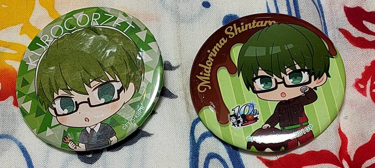 譲渡】 黒子のバスケ 緑間 緑間真太郎 缶バッジ （求）300円+送料