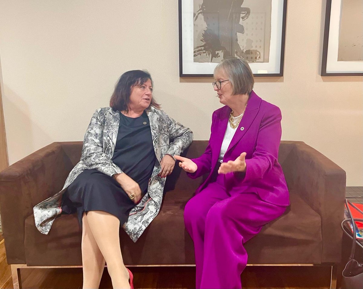 Around the world, women’s progress towards equality is under threat.

UK works with other countries to put women and girls at the heart of our diplomacy &amp; to combat rollback.

In Paris for Ministerial Conference on #FeministForeignPolicy #SpecialEnvoyforWomenandGirls