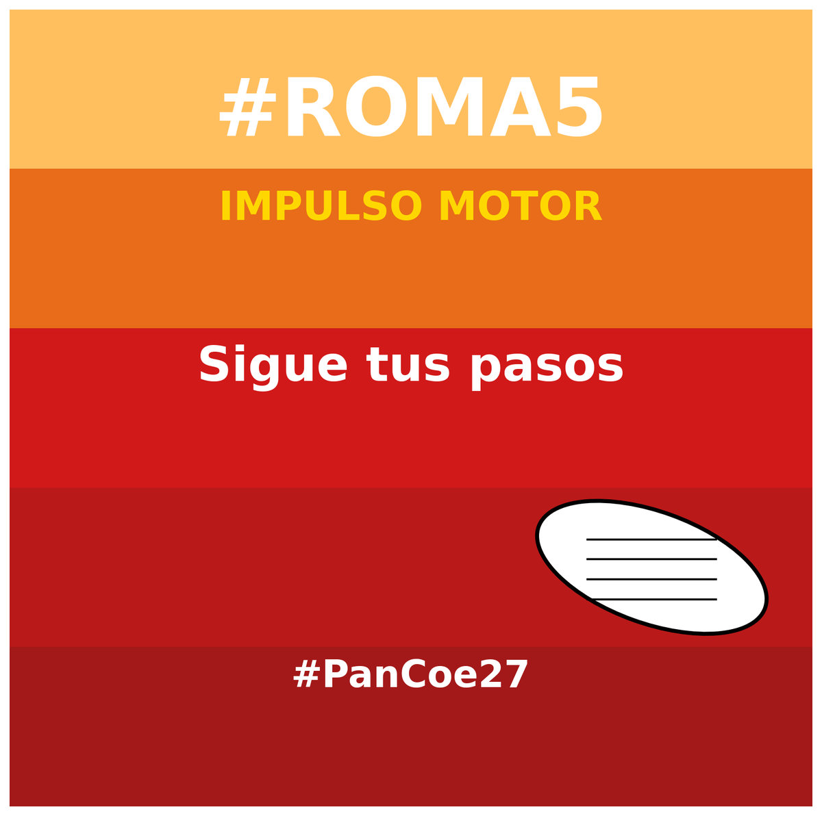 holapancoe's tweet photo. #ROMA5 es el desafío de PanCoe27: cada día, publicá los pasos que impulsaron tu movimiento. Escribí #ROMA5, el número de pasos que hiciste y contá cómo fue esa conexión. ¡Que el impulso de tus pasos te guíe cada día! 🌱🧠✨ #PanCoe27 https://t.co/aHjJlaPNPa
