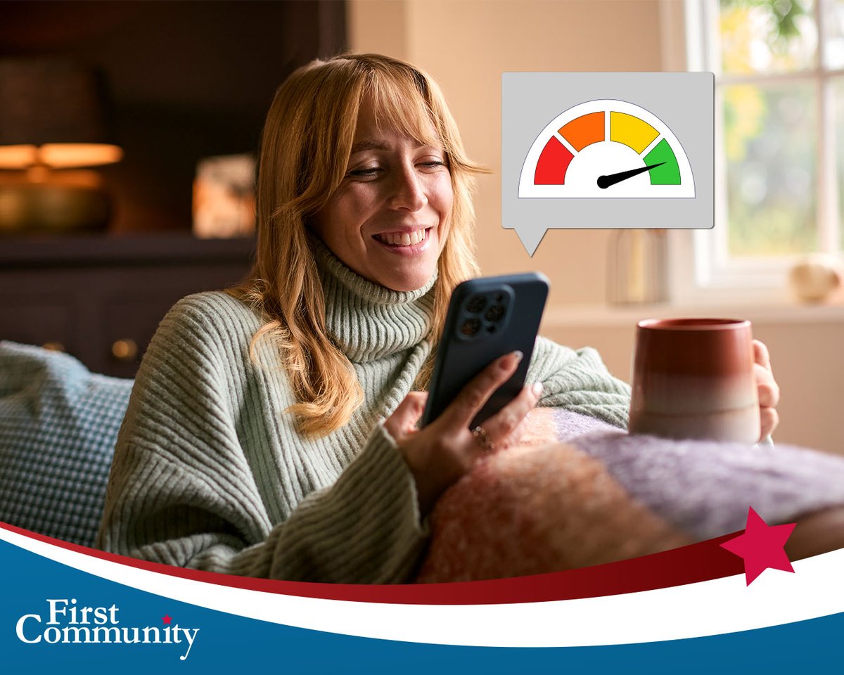 firstcommunity's tweet image. Cozy up with your credit score! Take advantage of our app’s free credit check feature to access your updated credit score and report whenever needed.  
Click the link below to get started!
qr2.mobi/FCApp