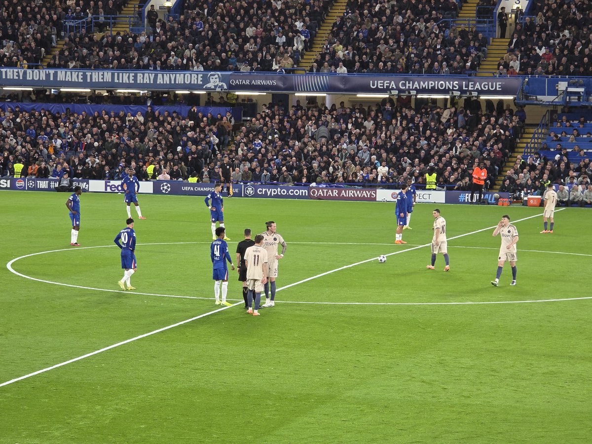 vikcfc's tweet image. Red for Ajax and Goal from Marc Guiu #CFC #ucltoday