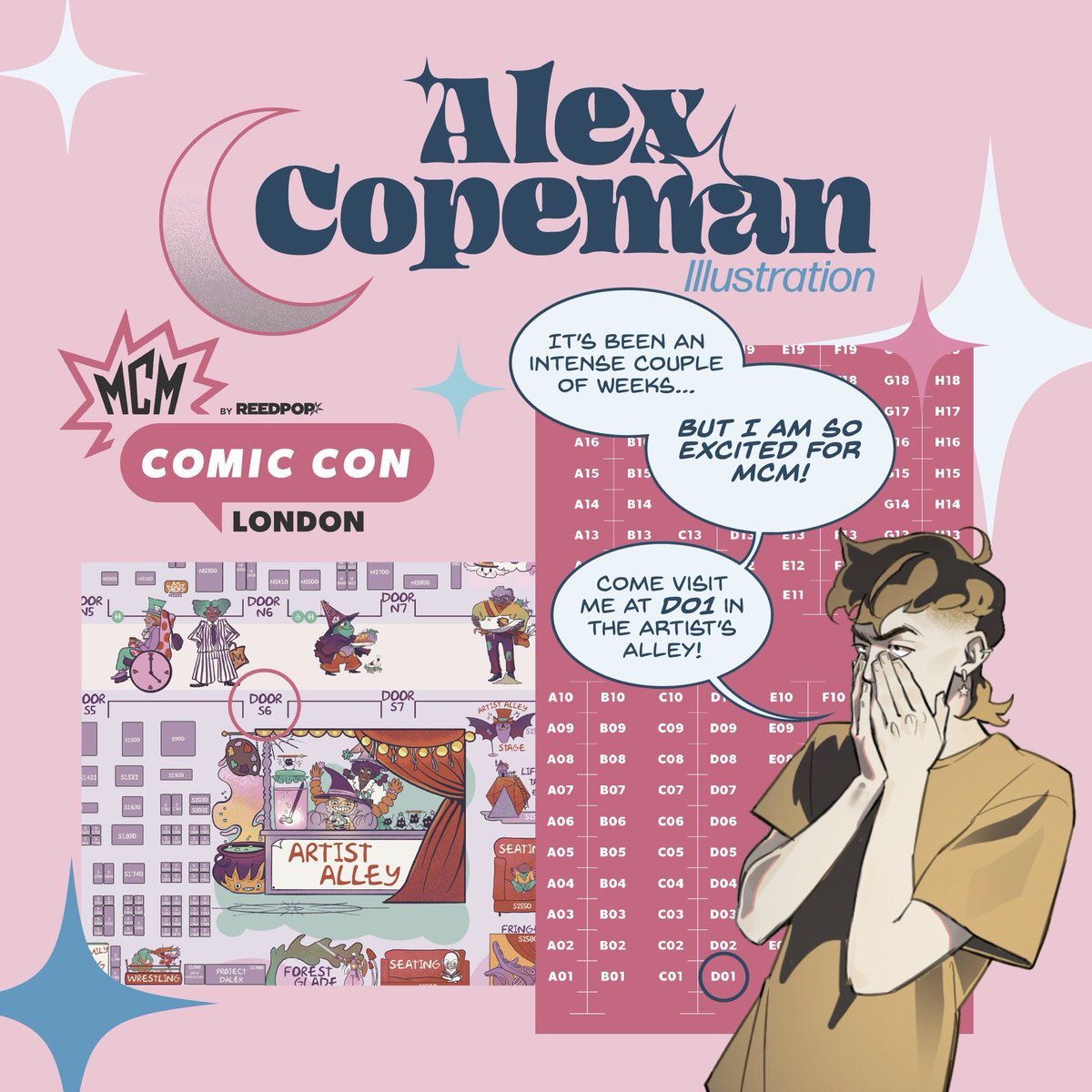 Alex 💫 🔜 Megacon London CD2 tweet media