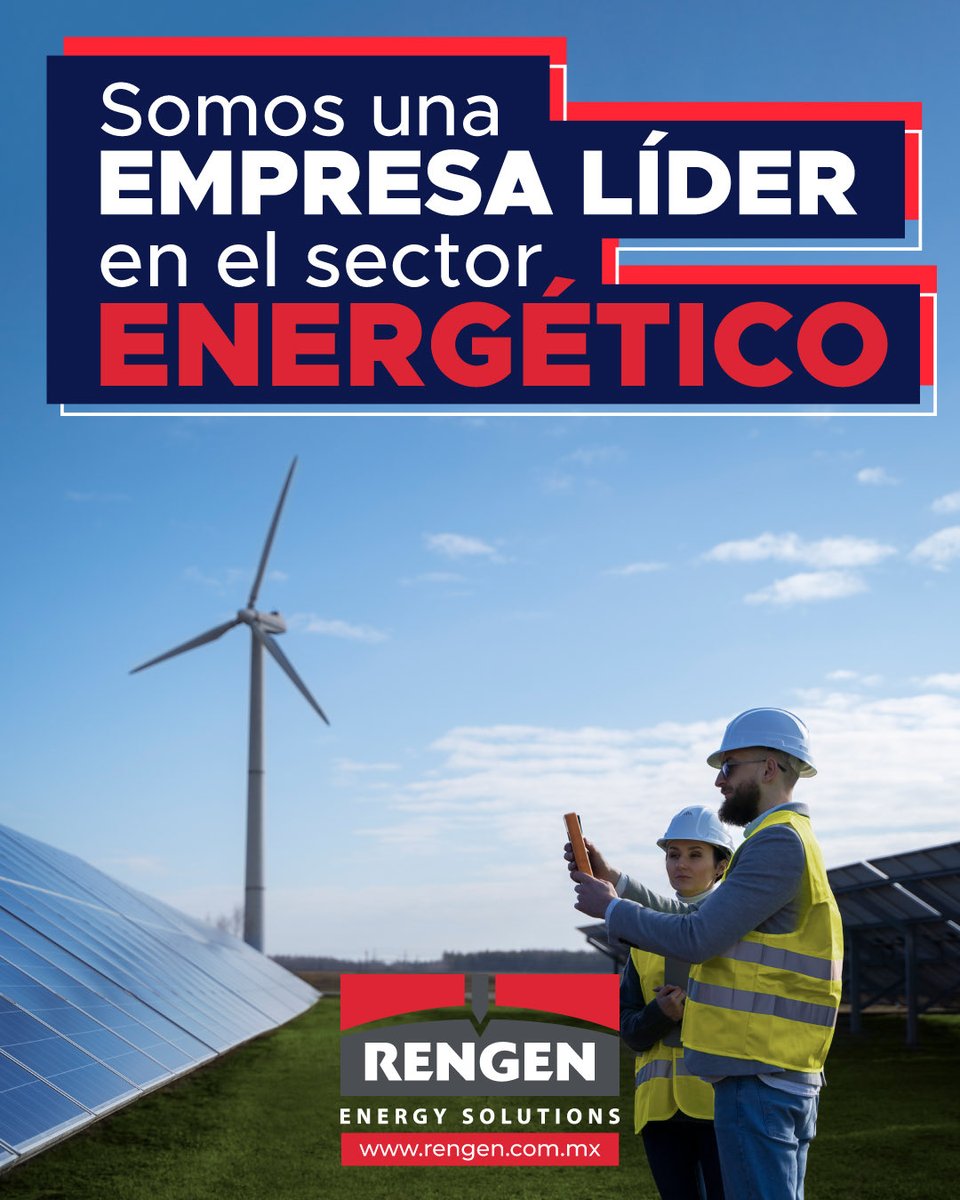 Alianzas de renombre internacional, los estándares más rigurosos de calidad en cada uno de nuestros proyectos, son lo que convierten a Rengen Energy Solutions en una empresa líder en nuestro ramo. #RengenPower
 
#sectorindustrial #sectorenergetico #energia #energiarenovable