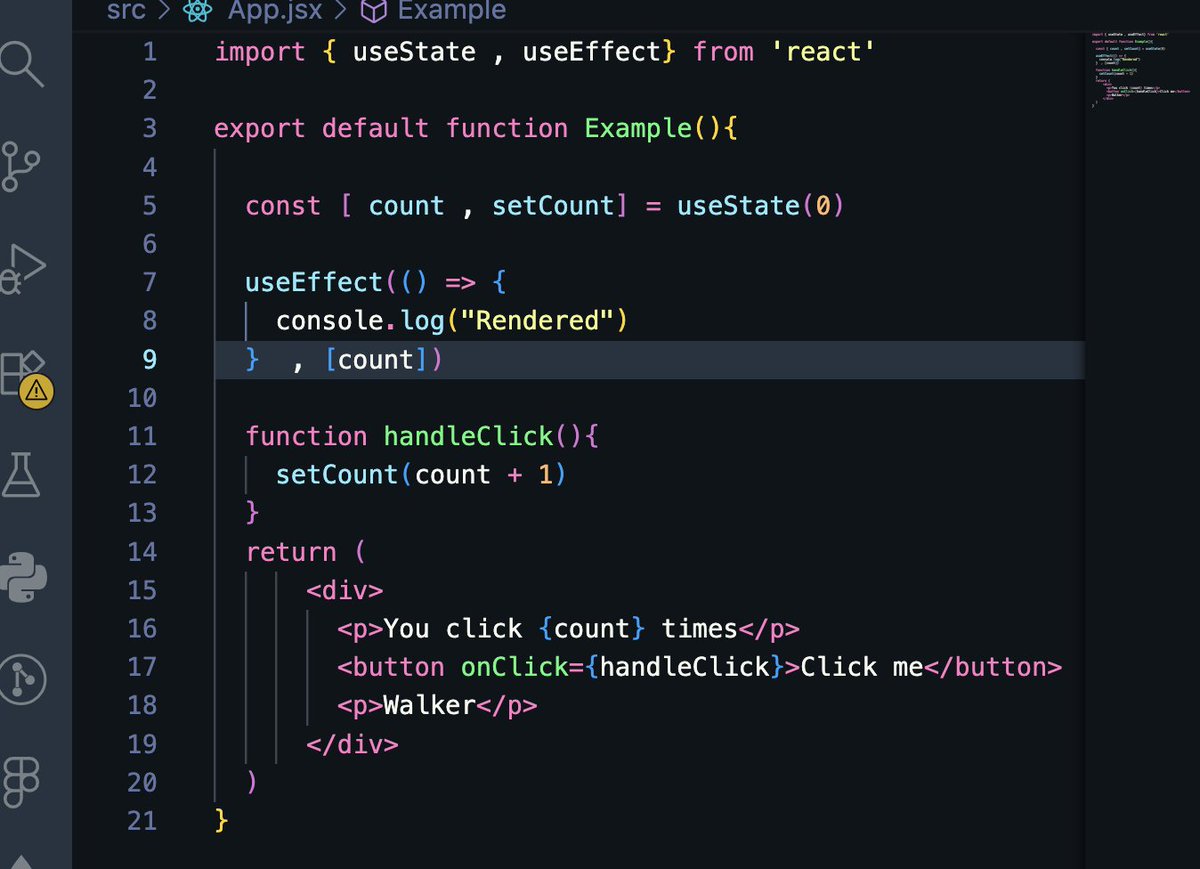 walkerthecutev's tweet image. Day 15 of #100DaysOfCode 
- I learnt how to use useEffect in React 
- So it helps run code after rendering
- it has 2 parameters - setup and dependencies(an array)
- I tried an example fetching data from an api using useEffect
#React #LearningInPublic