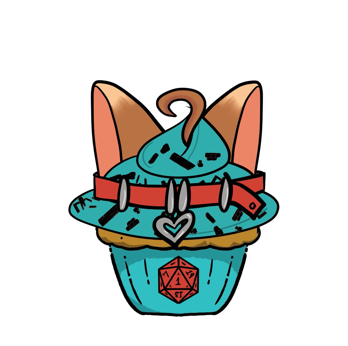 To continue the art posts, we've got art by me! These are Chatter Cakes! Cupcakes designed after some of my chatters and other Vtubers I love <3 These are some of my favs!
Designs for: @/FaustGaia , @/CruelKnuckle , @/OyatsuChanVT , and @/FerxTheBard 
#ARTchfae #Vtubers