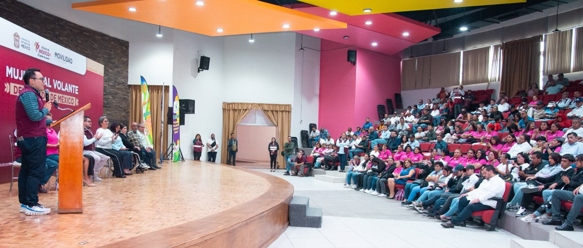 El <a href="/Edomex/">Gobierno del Estado de México</a> implementa el programa 👩"Mujeres al Volante” el cual brinda oportunidades de empleo a 474 mexiquenses de la zona Oriente. 

👉Más información: goo.su/zQRSZ10