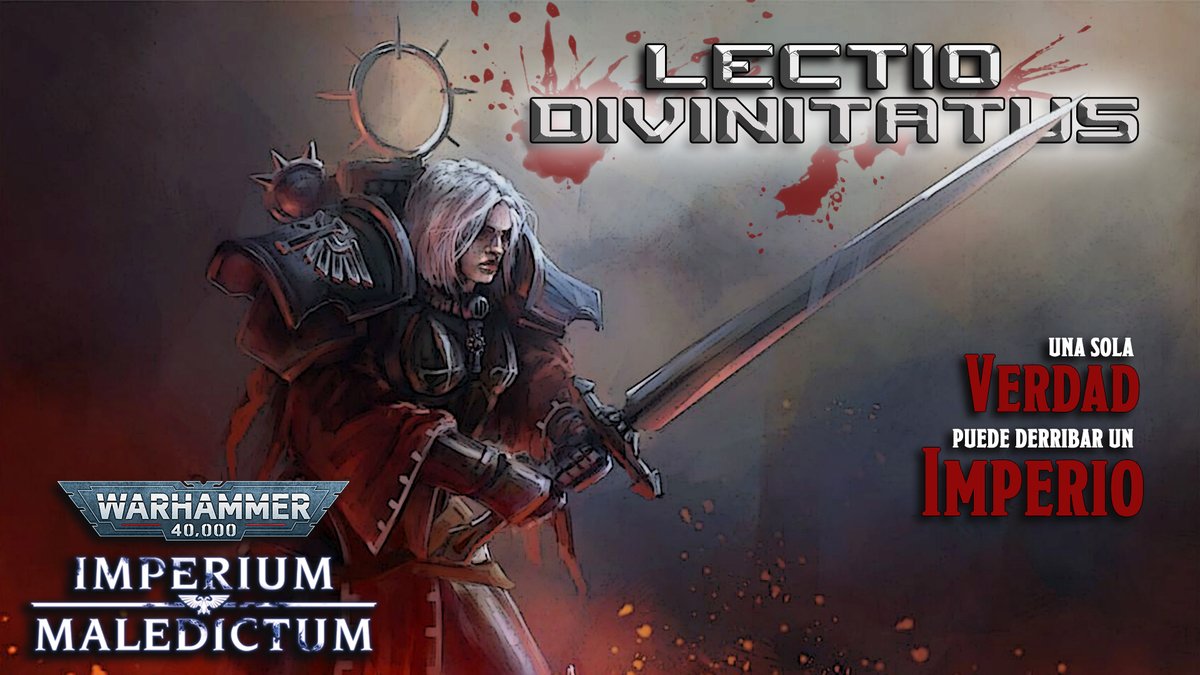Ya estamos en directo!!!  #W40k #imperiummaledictum #lectiodivinitatus de <a href="/DevirIberia/">Devir Iberia</a> 
con <a href="/AikiGuille/">🎲 AikiGuille 🎲</a> <a href="/athosirart/">ATHOSIRART</a> <a href="/xgusixplays/">xgusixplays</a> Iskan de <a href="/ElDadoDeMerlin/">El Dado de Merlín</a> y Sr. Skaven
Pasarse a saludar por lo menos!