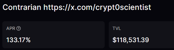 crypt0scientist's tweet photo. I'm the only top 10 lighter pool operator with 20% up in the last 1 month
With a 5% profit share
With an APR 130%
ATH a day after 10/11 flash crash.
Sharing my HL PNL from Nov 2024
I'm above even 2025 Jan highs after taking a hit
Pre-pool Lighter PNL parabolic
Pool link below https://t.co/uwiSLDkFyc