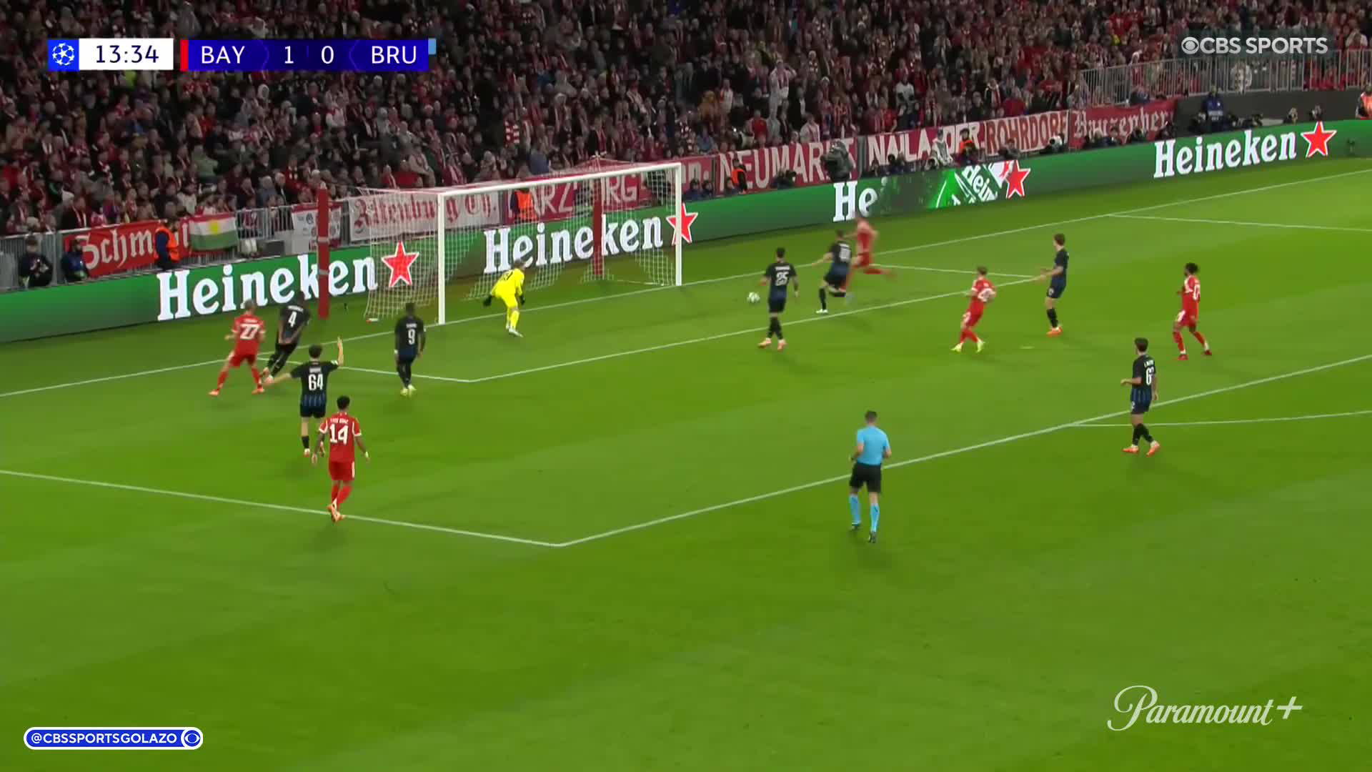 What a season Harry Kane is having 🔥The English forward taps in to double Bayern's lead ⚽