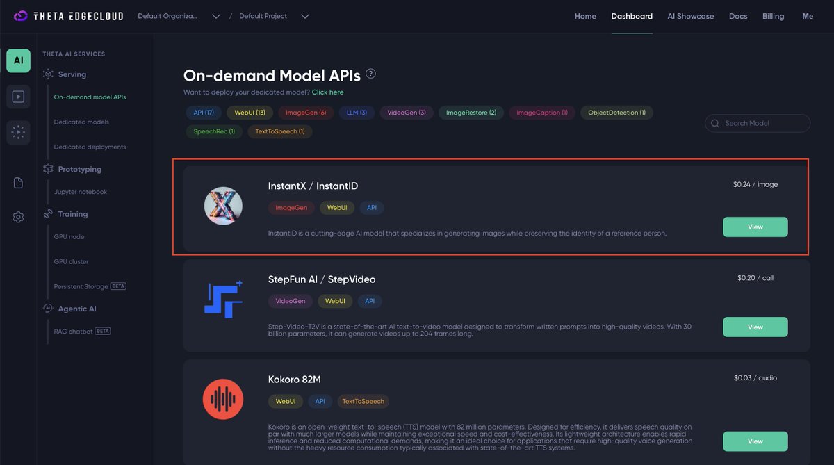 jieyilong's tweet image. Meet InstantID on @Theta_Network EdgeCloud which can generate high-quality images while perfectly preserving a person’s identity. Ideal for avatars, photo editing & personalized content. We’ve verified it runs on RTX 4090 GPUs. EdgeCloud clients may soon see InstantID jobs! ⚡️📸