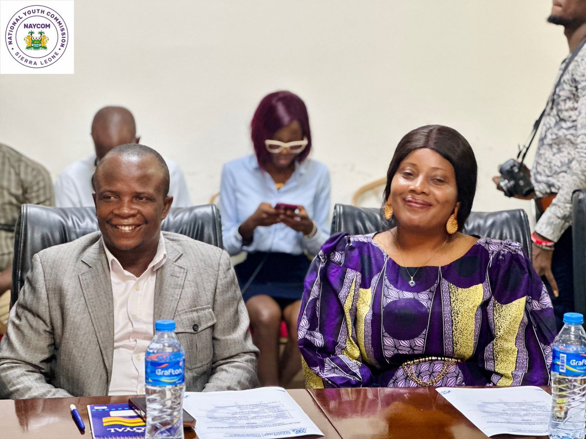 youth_sierra's tweet photo. Today, NAYCOM &amp; @SLMaritime signed historic MoU to empower 250 young Sierra Leoneans with maritime skills &amp; creating job employment as seafarers or Instructors ! A step towards youth empowerment &amp; national development. #YouthEmpowerment #MaritimeIndustry #Salone https://t.co/mXB1Vc11FK