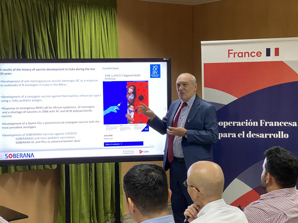 Durante las intervenciones, se reconoció el valor de la cooperación en este sector estratégico, así como el prestigio de la #biotecnología cubana 🇨🇺.