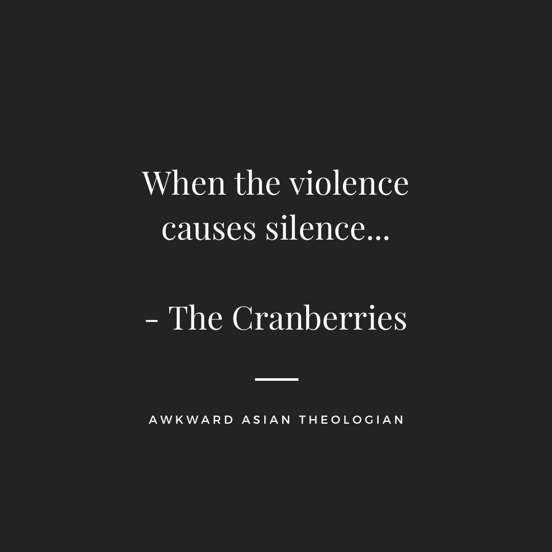 AsianTheologian's tweet image. #awkwardasiantheologian #christianblogger #theologian #theologian #christian #catholic #quote #lyrics #cranberries #zombie #violence #silence #contemplation #falsereligion