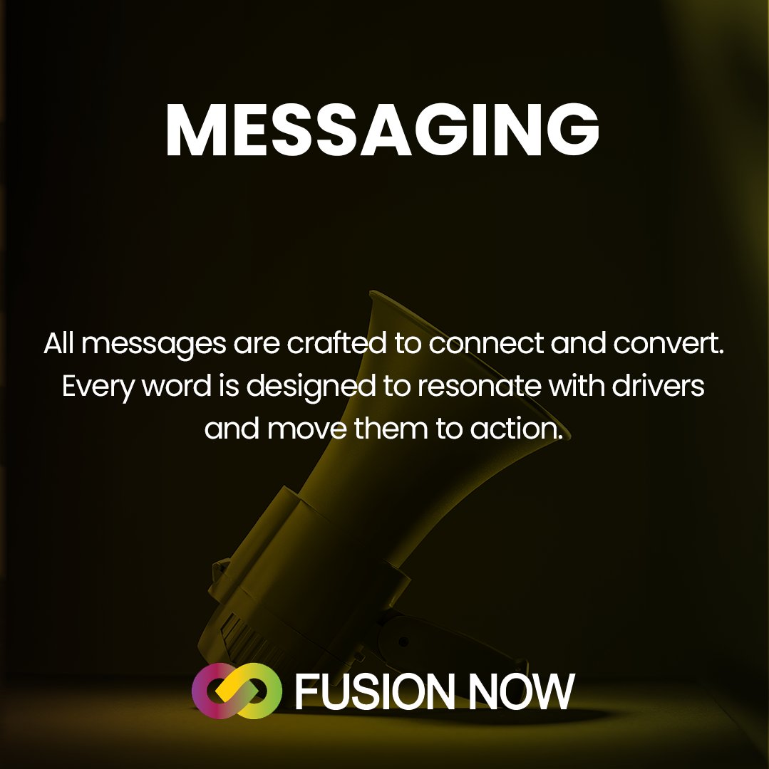 fusion_now's tweet image. Not just any paid ad campaign can convert. 
Knowing who (and where) specialized drivers are, how to speak to them, and where to look when making the most of any budget takes a team of experienced marketers. Scroll to see how we do it 👉
#FusionNow #Tanker #OwnerOperator