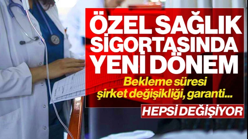 1⃣✔️Özel sağlık sigortanız varsa
✔️Emekli olurken, işten ayrılırken şirketinizin sağladığı grup sigortasını bireysel olarak sürdürmek istiyorsanız 
✔️Özel sağlık yaptırmak istiyorsanız
dikkatinize❗️
Uzun süredir tartışma konusu olan bazı belirsiz noktalarda yeni düzenlemeler