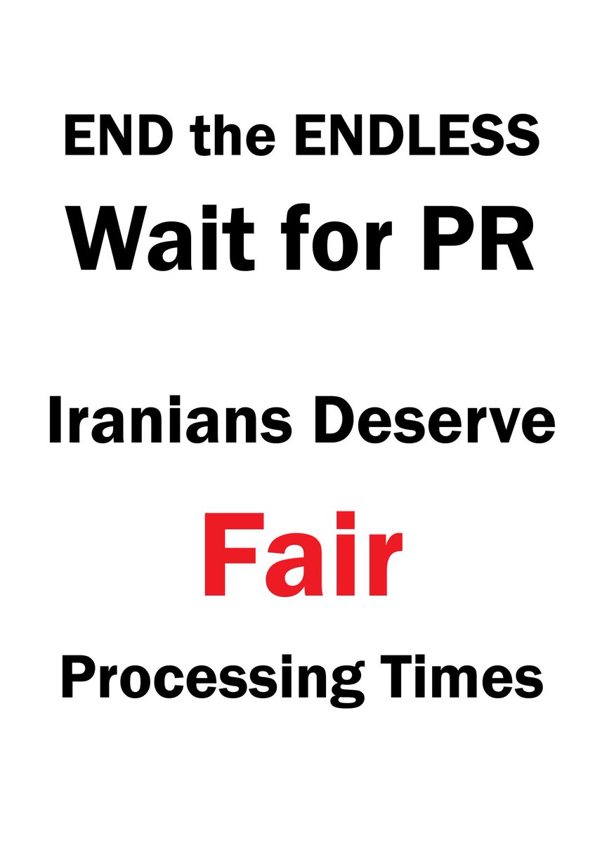 MahdiDabir57485's tweet photo. IRCC unfair background check delays for Iranians are causing significant uncertainty and stress as even our canadian family members and our canadian friends feel sad about what we are suffering from! PLEASE take our situation serious !
#IranianPRdelays
#IranianPRapplicants https://t.co/1w44R5Fulv