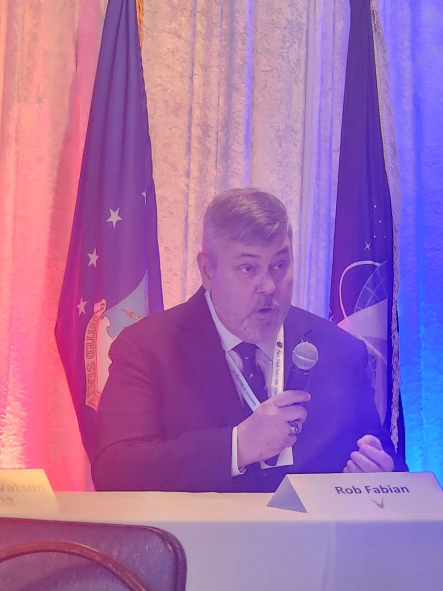 VayaSpace's tweet image. COO, Rob Fabian, joined the panel “On the Other Side of the Uniform” at the 2025 Space Coast Contracting Summit; bringing together federal agencies, defense leaders, and aerospace companies to strengthen collaboration &amp;amp; open new opportunities across the Space Coast.