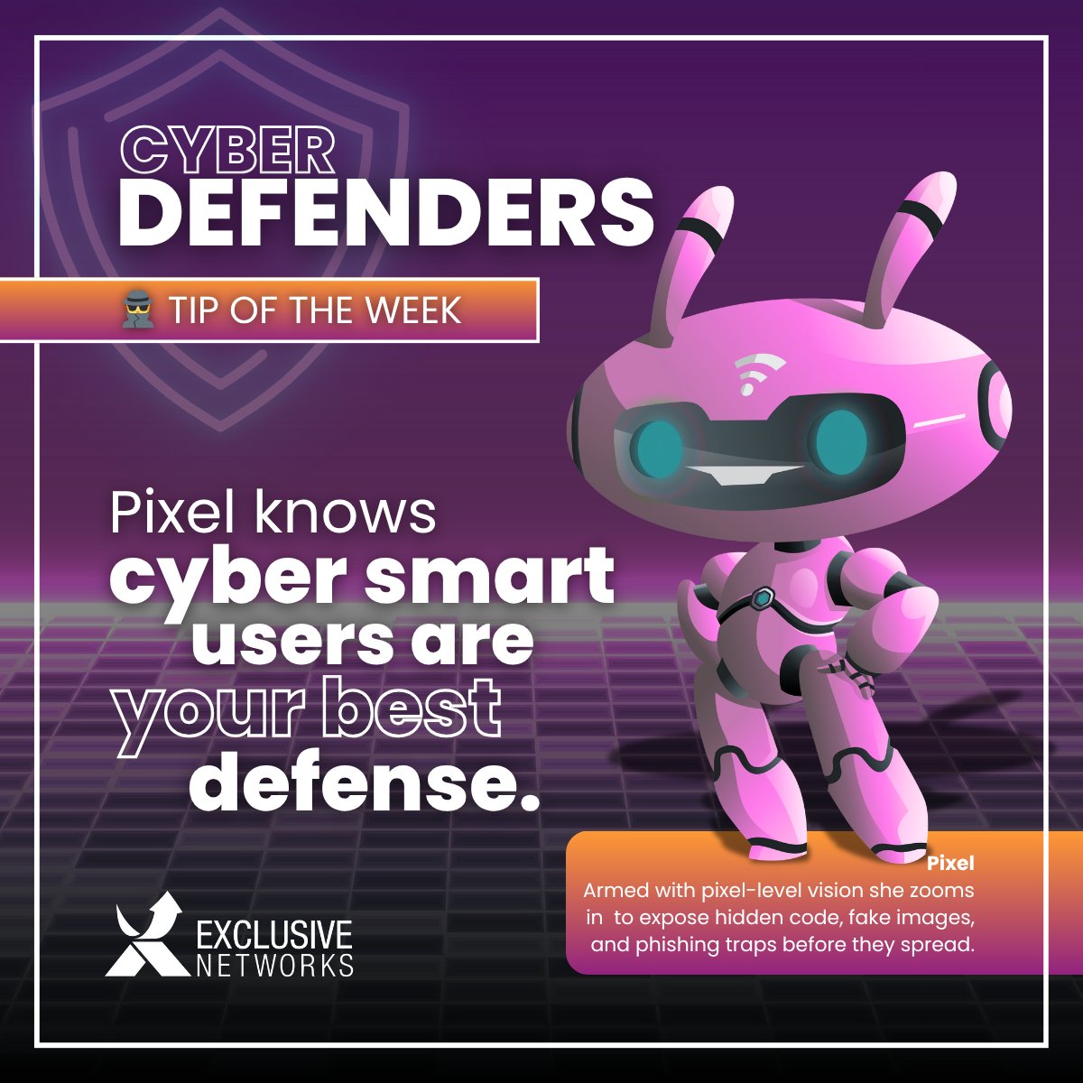 Phishing is the #1 entry point for cyberattacks, making advanced email security critical. Your best defense is building a human firewall.

See how we are investing in the next gen. of cybersecurity experts through our CyberFarm  Program. 
eu1.hubs.ly/H0p2H4y0

#WeAreExclusive