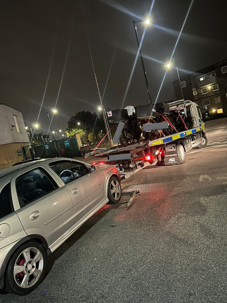 MPSSpecials's tweet photo. As part of ongoing work to tackle unlawful use of the roads #NAMSC led by S/Sgt Lucas carried out an ANPR operation in partnership with VRES
Results: โ
1 arrest ๐ 14 seizures ๐ 15 Traffic Offence Reports (TOR) ๐ 3 stop/searches ๐ง 2 intel reports
Great achievement all round https://t.co/W0UFjJaqbD