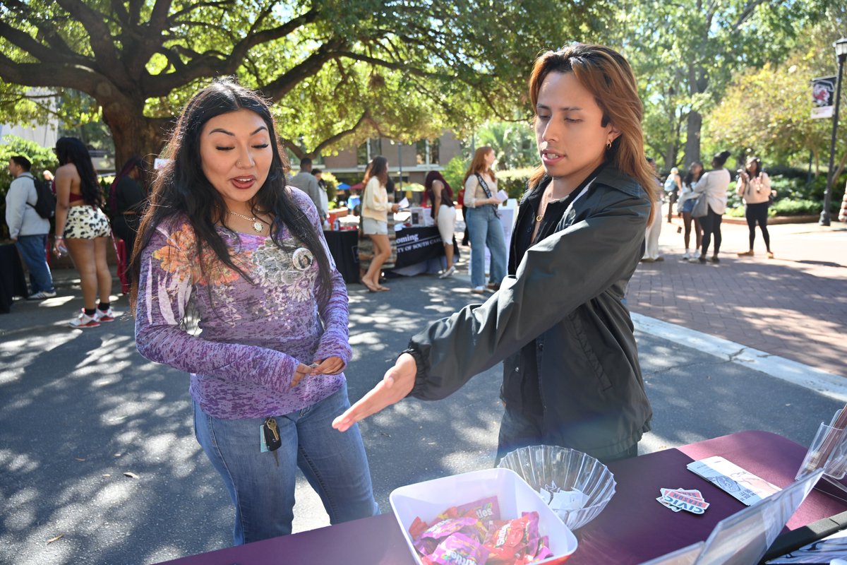 UofSCCRC's tweet photo. Our team hosted an interactive Black history trivia game that surprised many with little-known facts about USC’s past.

We loved seeing students learn, laugh, and discover our shared history together! (2/2) https://t.co/DWnm1E9IGC