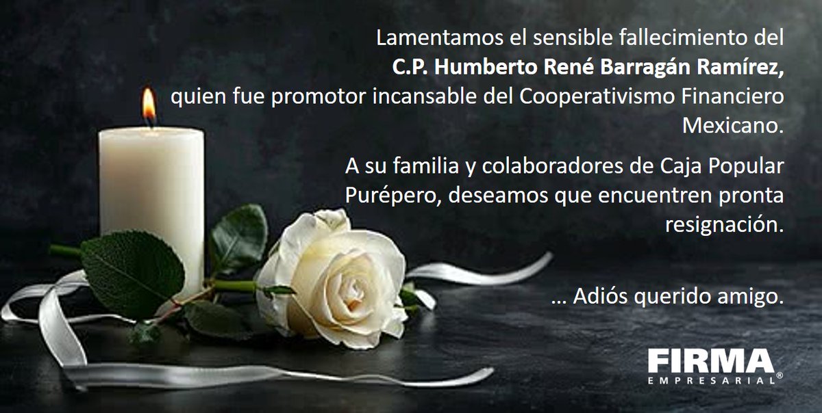 asesoresFIRMA's tweet photo. ... Adiós querido amigo. https://t.co/XpedT2JQri