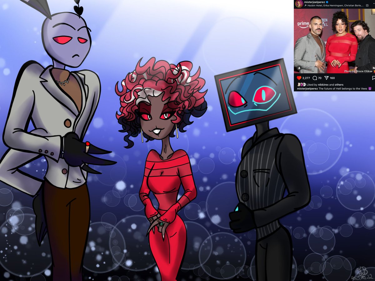 Bogit0717's tweet image. The Vees

#hazbinhotel #hazbinhotelfanart #thevees