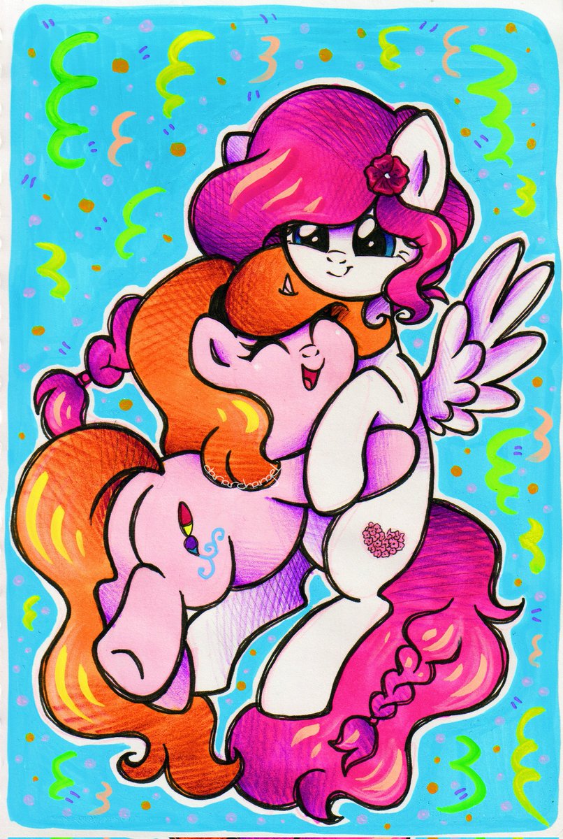 birthday hug for my friend Phloxie! 🎉💖