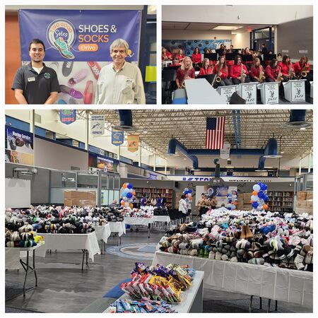 Team Tax Collector, honored to attend for the 10th year, at the 10th Annual Celebration of Two Good Soles. During that time, over 22,000 pairs of shoes &amp; 53,000 pairs of socks have been donated by county staff, constitutional offices &amp; more. 
<a href="/fasanomike/">Mike Fasano</a> <a href="/GregGiordano1/">Greg Giordano</a>