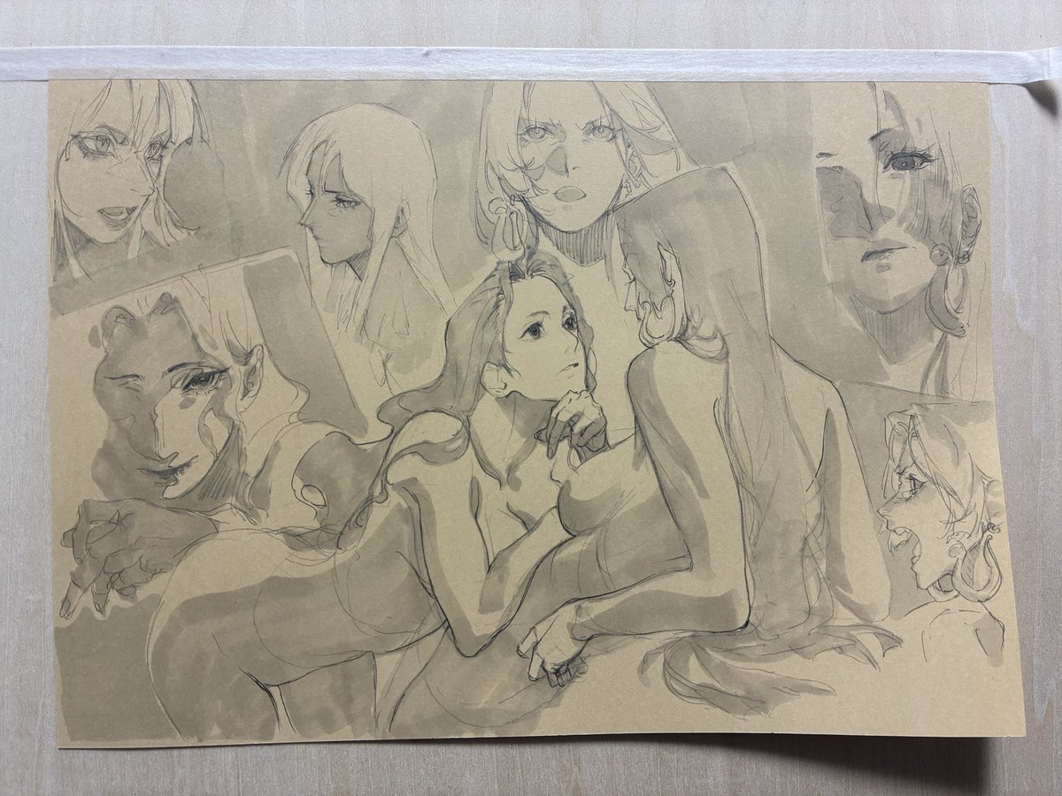 UTAGE_Hebi's tweet photo. #ハンロビ　落書き https://t.co/gW75QhU77w