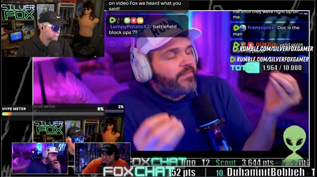 thisistheray's tweet photo. Hey @silverfoxgamr before this whole thing is said and done how many variants of you and me are gonna be on screen during our #reactception segments?
#loveyabuddy #tiktokbrain https://t.co/BWO2uhVSQB