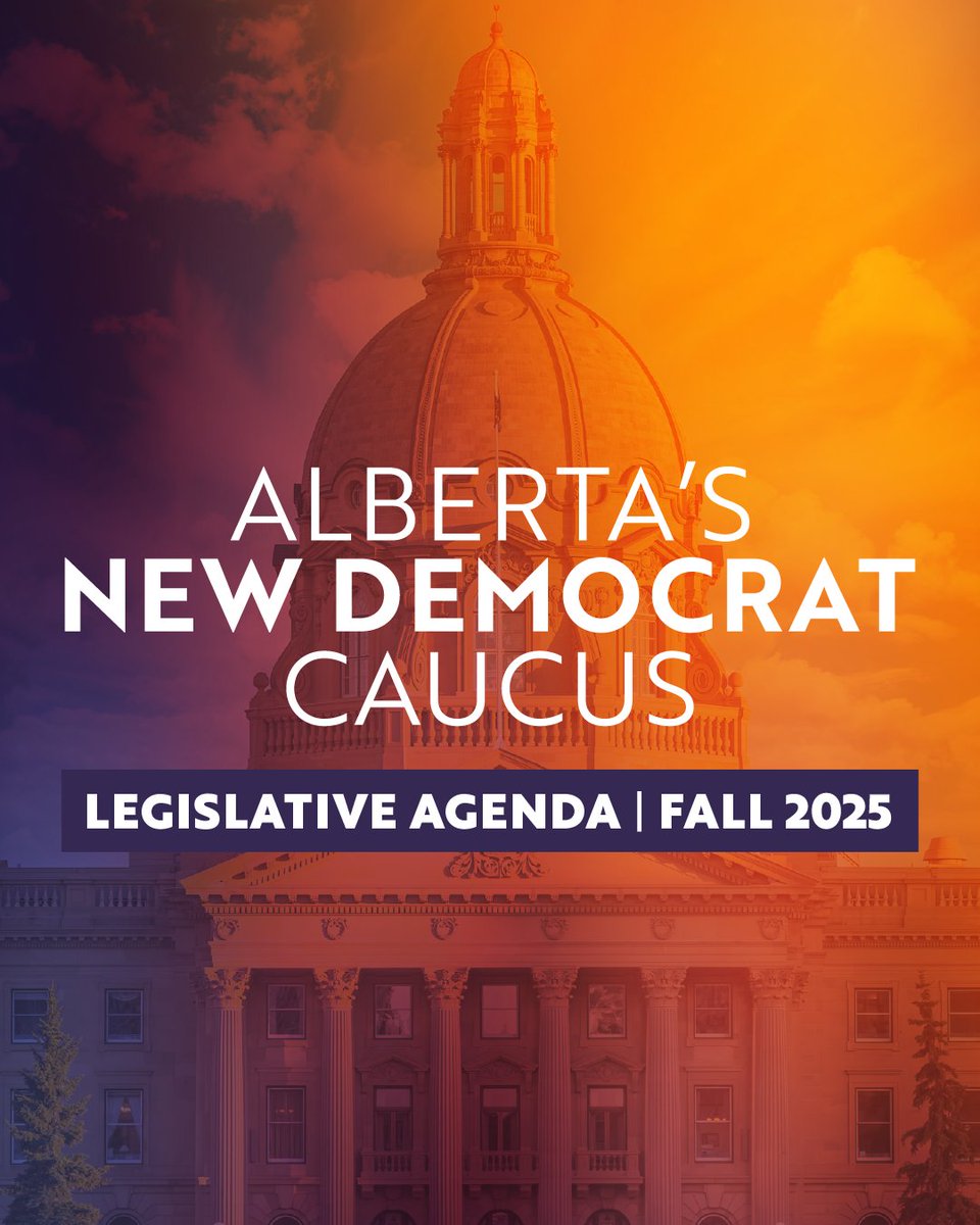 Naheed Nenshi (@nenshi) on Twitter photo Albertans deserve a government that is focused on what matters most to Albertans. 
We are bringing your voice and your fight to the Legislature this fall. 
From addressing the cost of living to fixing public education, improving public healthcare, and attracting investment to Albertans deserve a government that is focused on what matters most to Albertans. 
We are bringing your voice and your fight to the Legislature this fall. 
From addressing the cost of living to fixing public education, improving public healthcare, and attracting investment to