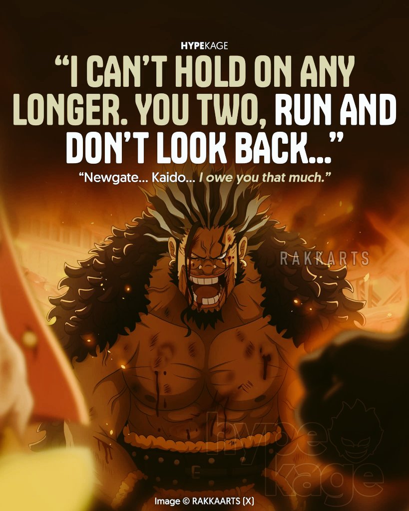 Quindecim_11's tweet photo. Even in the face of death, this man remained loyal — to his crew, his family, and even his rivals. 
The Greatest pirate ever 🙌👑 
#ONEPIECE1163 #ONEPIECE https://t.co/Oey7C7QwA3