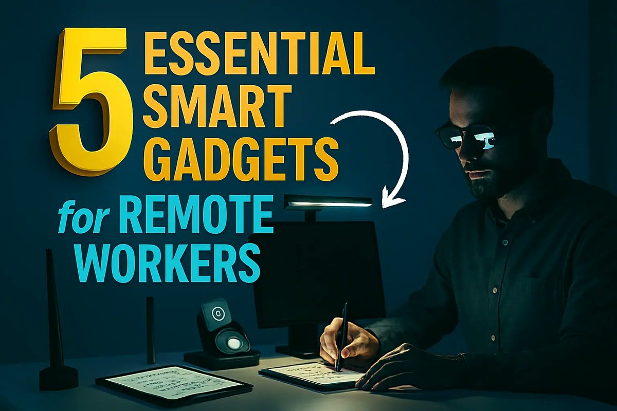 SmartStacked's tweet image. 85% of remote workers miss these 5 AI-powered gadgets that triple productivity. From smart pens to charging docks—the setup pros don&apos;t talk about. See what you&apos;re missing before they sell out in 2025
#remote #smart #gadgets 

smartstacked.blogspot.com/2025/10/smart-…