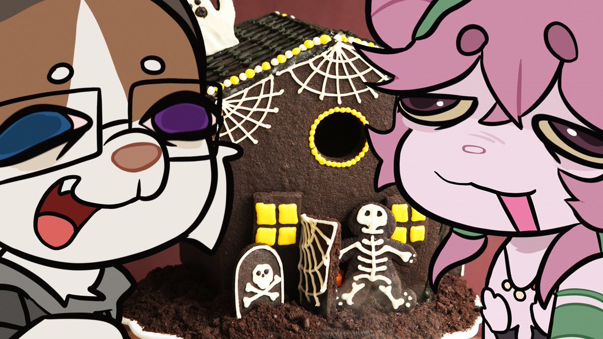 ThePapaMutt's tweet photo. FROG&amp;DOG IRL GINGERBREAD HOUSE CONSTRUCTION CONTEST ALSO WE'RE GONNA DO A DEVIL'S LETTUCE WINNER TAKE ALL LOSER GOES INTO THE PIT OF DESPAIR AND SUFFERING 6PM EST TONIGHT!

I think my house is gonna look the best. :3
(ft @FroggyLoch) https://t.co/kXJSxokOFi