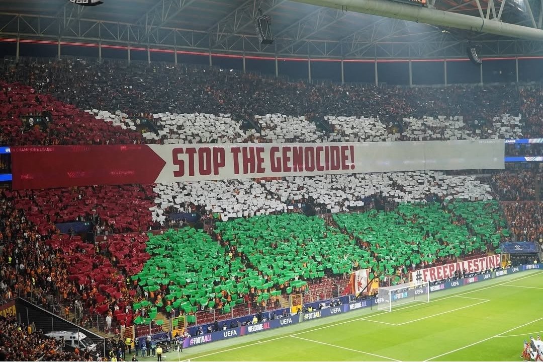 TEŞEKKÜRLER
GALATASARAY....
#STOPTHEGENOCİDE
#FREEPALESTİNE