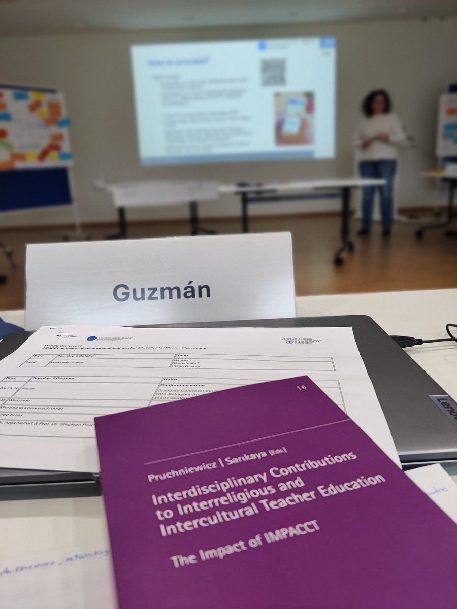 guzpermon's tweet photo. Representando a @UCOMILLAS, he empezado a colaborar en el proyecto IMPACCT de formación docente en contextos interculturales e interreligiosos, liderado por @jlugiessen. Una experiencia muy enriquecedora para abrir horizontes en el diálogo interreligioso https://t.co/UVxfF73rJ2 https://t.co/LCwvpyhLsl