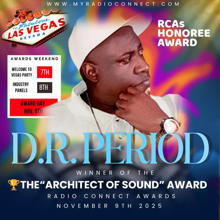 Salute great people of #LasVegas NOV 7,8, 9 WE PULLIN UP. Radio Connect Awards... LETS GO
#DrPeriod #RockboyGz #RockboyRecords