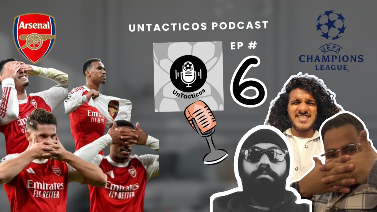 Untacticos's tweet photo. We’re back with another UnTacticos episode! ⚽️ We cover the Haraam Ball derby, Arsenal, UCL action, and all the drama from last week’s football

Help us hit 50 subs (and 100 by year end) If you're new to our page. Please follow us and subscribe on YouTube

https://t.co/ajbhNcZzdH https://t.co/npSMrjgZEl