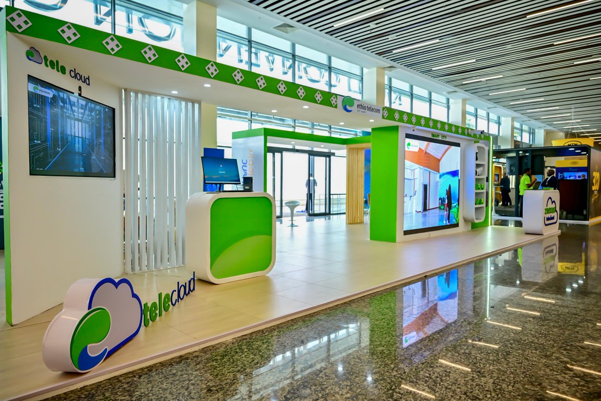 ethiotelecom's tweet image. Amidst the vibrant energy of #day_two at the 2025 Kigali Mobile World Congress (#MWC) in Rwanda, Ethio telecom is passionately illustrating our vision for a digitally empowered Africa, anchored in robust connectivity and digital inclusion.