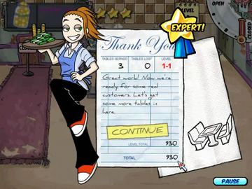 NostalgiaFolder's tweet photo. Diner Dash (2005) https://t.co/ZsS4SVf3Bt