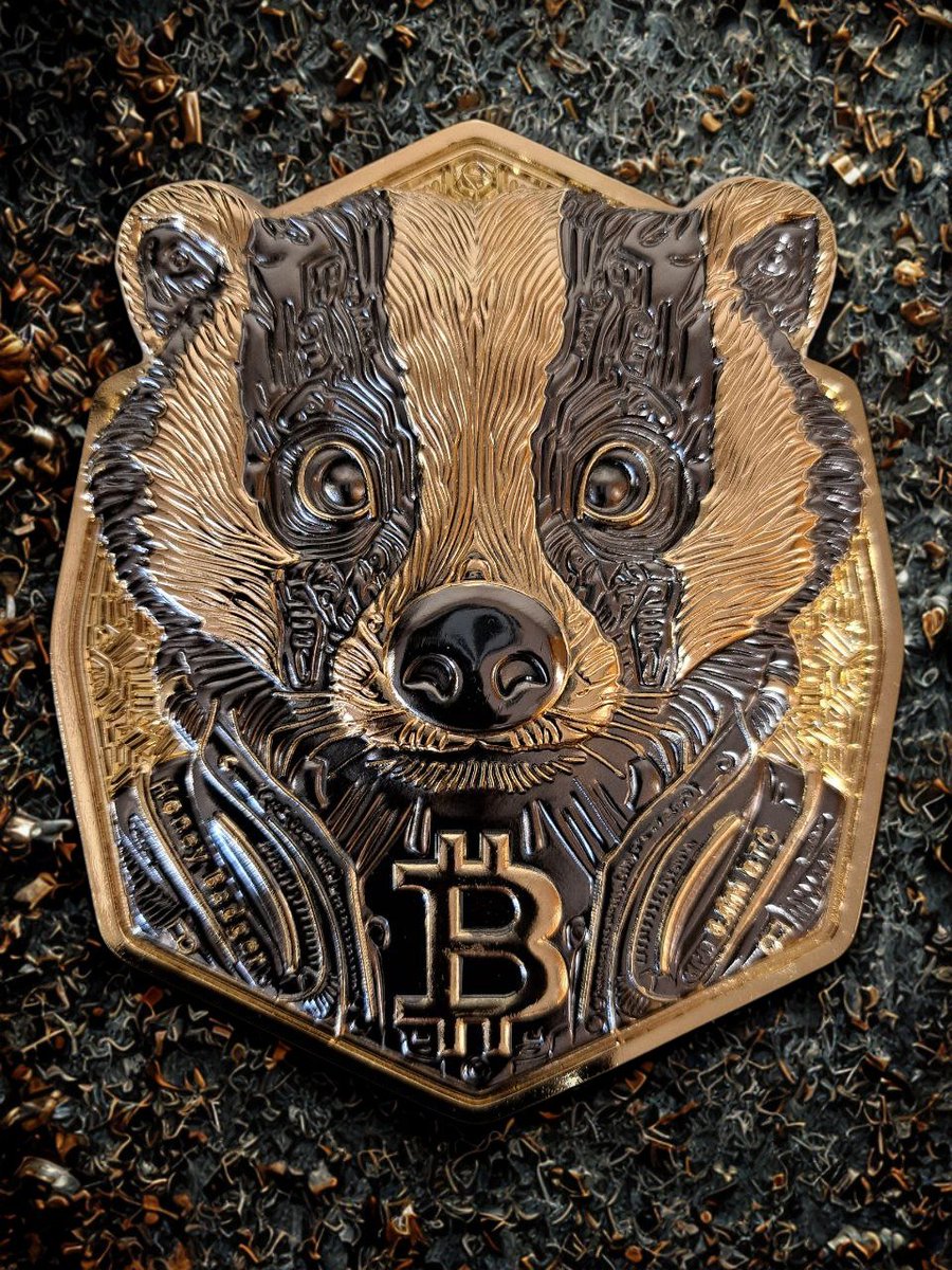 🦡 The Honey Badger doesn’t care.  
The official mascot of Bitcoin, forged in metal by DobleBit.  
A symbol of strength, resilience, and freedom.  
  
🔥 Only 21 units. Coming soon.  
  
#Bitcoin #HoneyBadger #DobleBit #PhysicalBitcoin #BTC #BitcoinArt #HODL