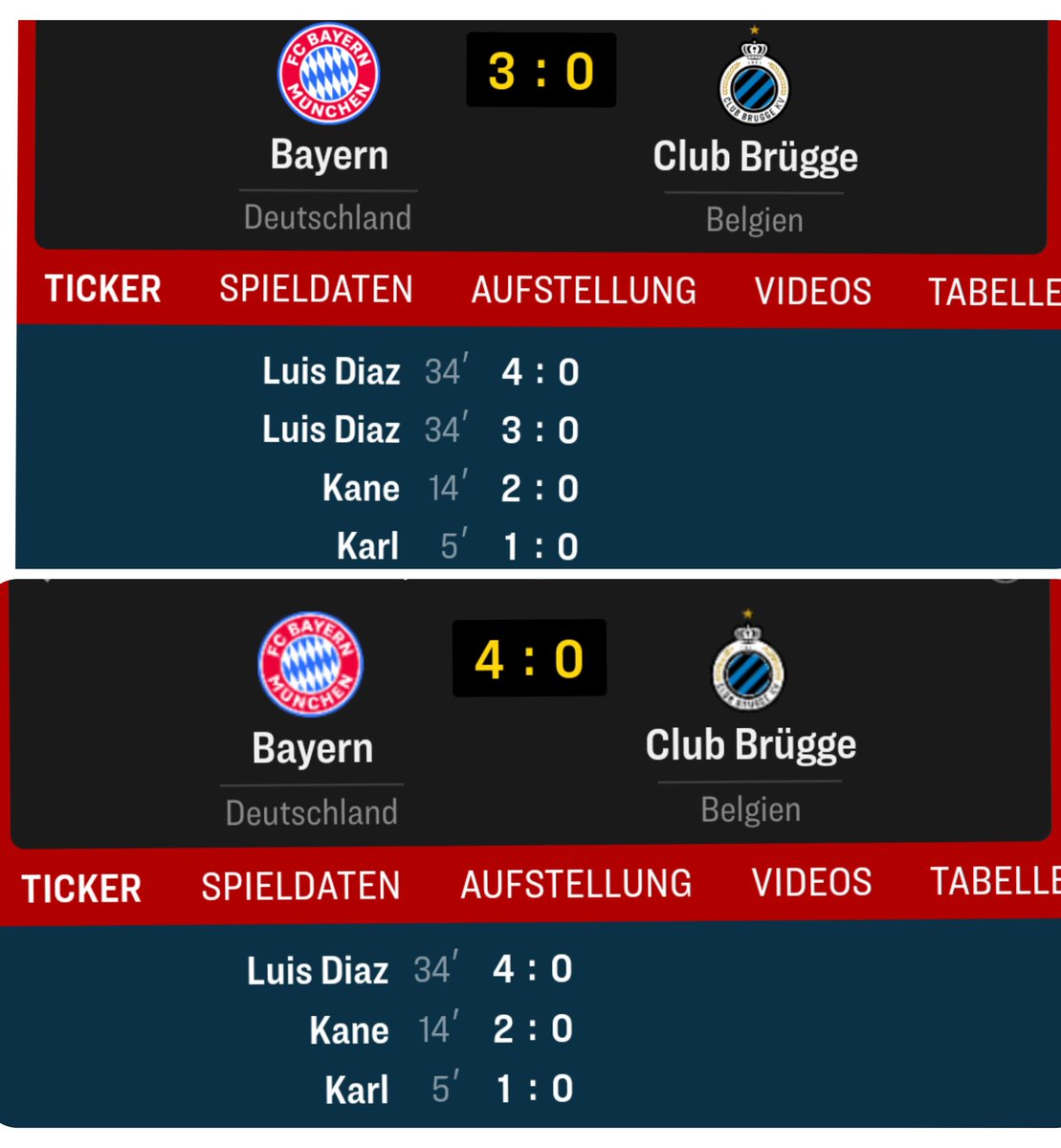 CS__03's tweet image. Was denn nun? 😅 @FCBayern #FCBBRU