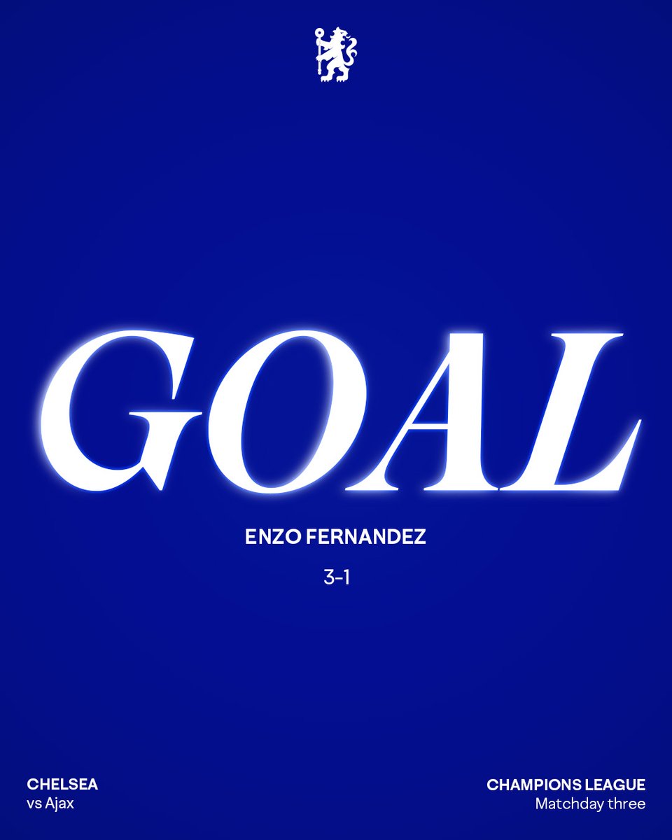 Chelsea FC tweet media