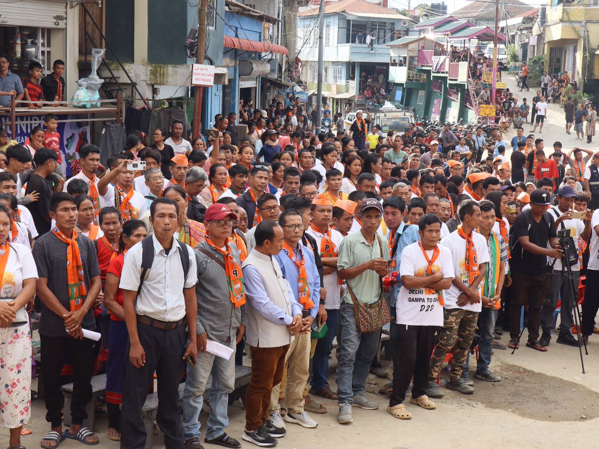 BJP Mizoram tweet media