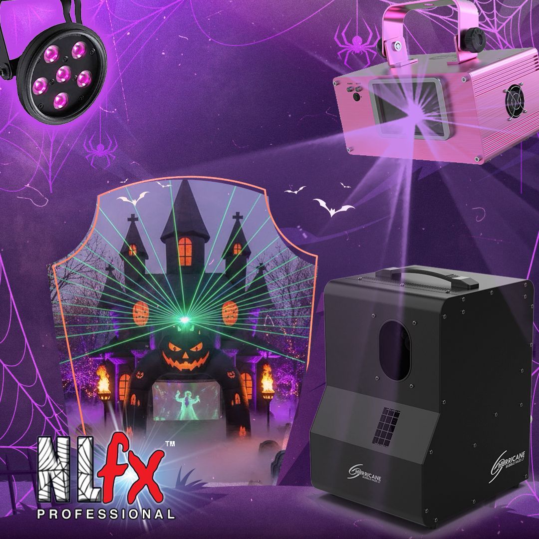 Neighbor's got a basic graveyard? Cute. 😉 You've got NLfx Pro.

It's not too late for those last-minute Halloween upgrades that'll make your house the talk of the town (or the terror of the cul-de-sac).

#HalloweenUpgrade #LastMinuteSpooks #NLfx #LightsAndFog #TrickOrTreat