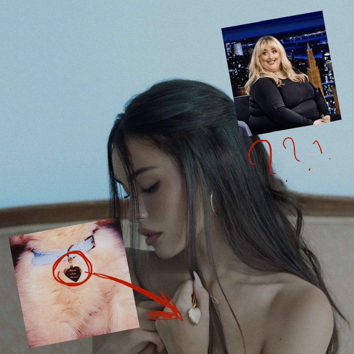 rey_r_r_r's tweet image. Have u noticed?🧐
#madisonbeer #locket #sabrinacarptener #mansbestfriend