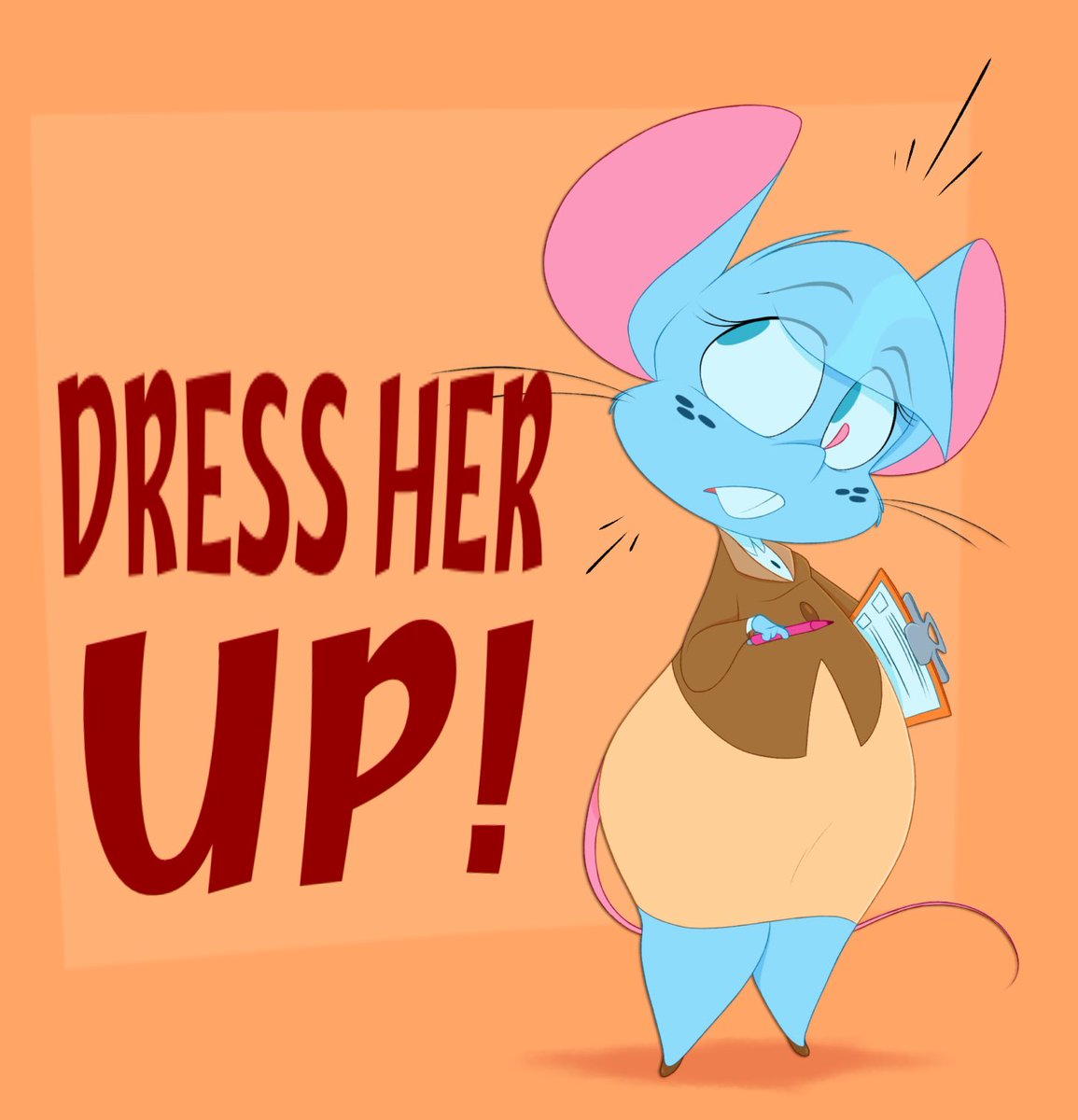 It’s almost Halloween, so give me costume suggestions for her!

(Yes this is basically a continuation of the dress up thing lol)